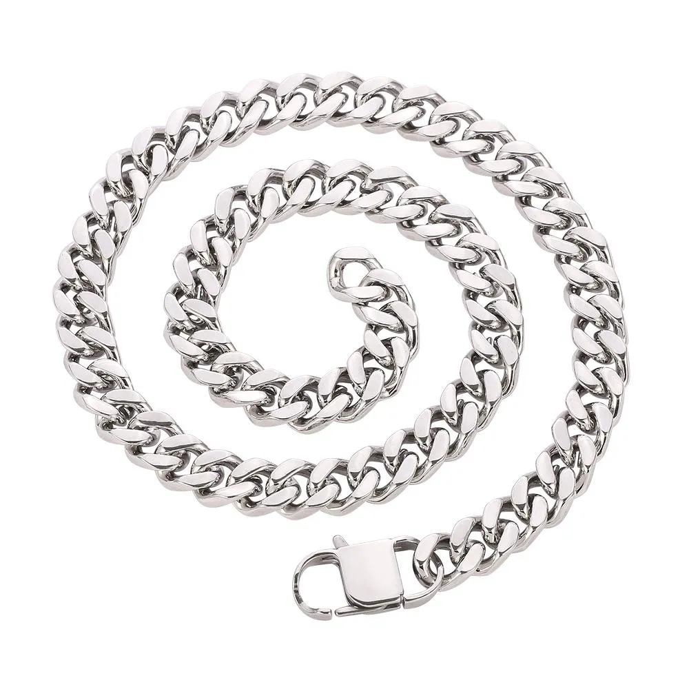 14mm Stylish Buckle Cuban Chain