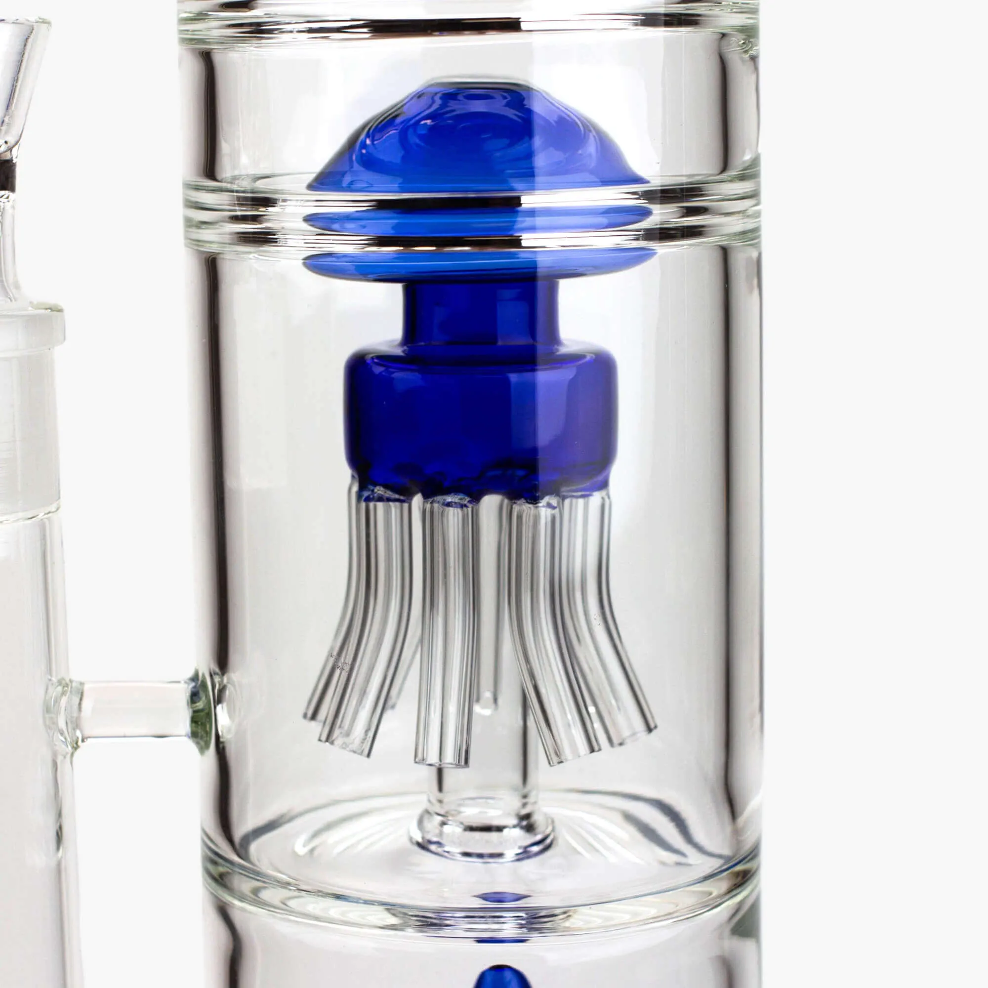 17" H2O Dual Diffuser Glass Bong