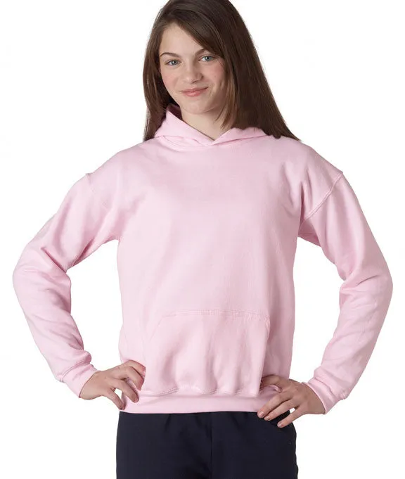 18500B - Gildan Heavy Blend™ Youth Hooded Sweatshirt | Light Pink