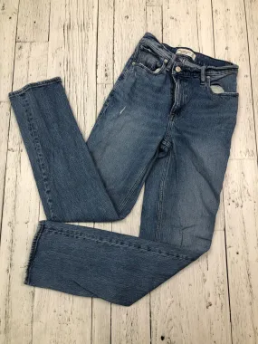 Abercrombie&Fitch blue straight ultra high rise jeans - Hers XXS/24