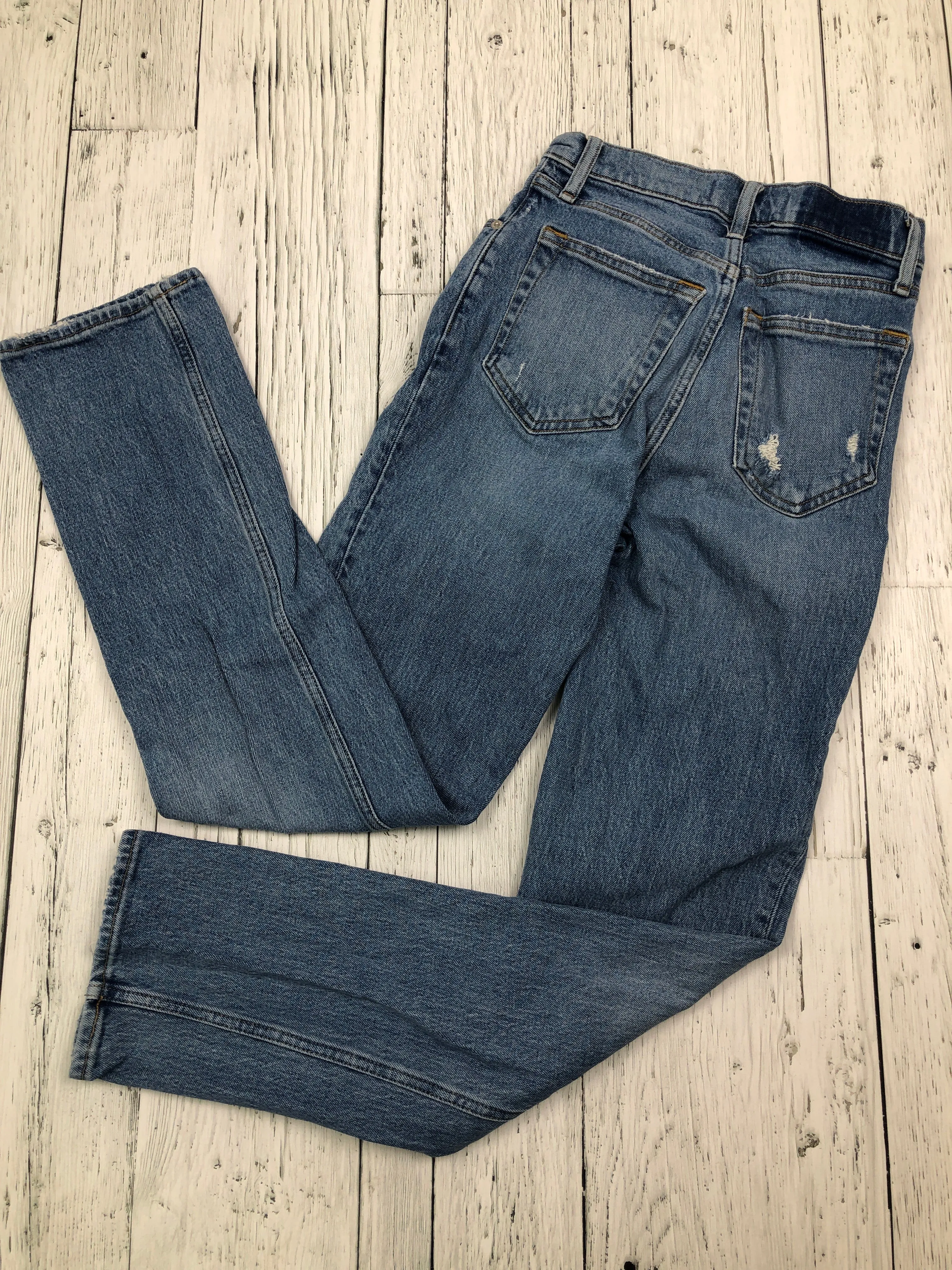 Abercrombie&Fitch blue straight ultra high rise jeans - Hers XXS/24