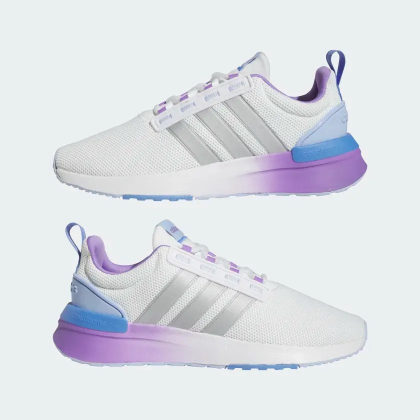 Adidas TR21 Racer Women Shoes - Cloud White/Silver Metallic/Blue Fusion