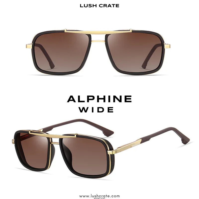 Alphine Wide Polarized Sunglasses