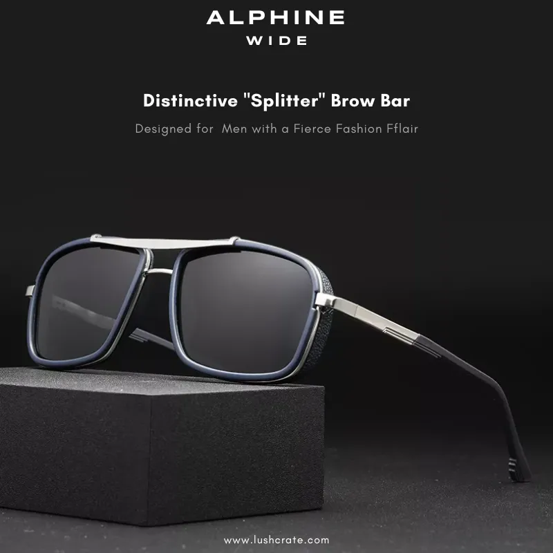 Alphine Wide Polarized Sunglasses