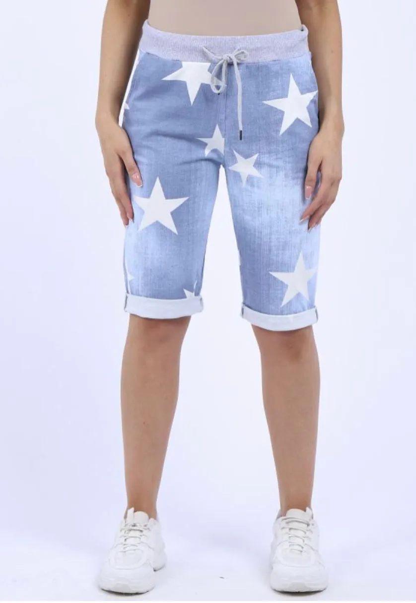 Anne   Kate Italian Star Print Shorts 14-18