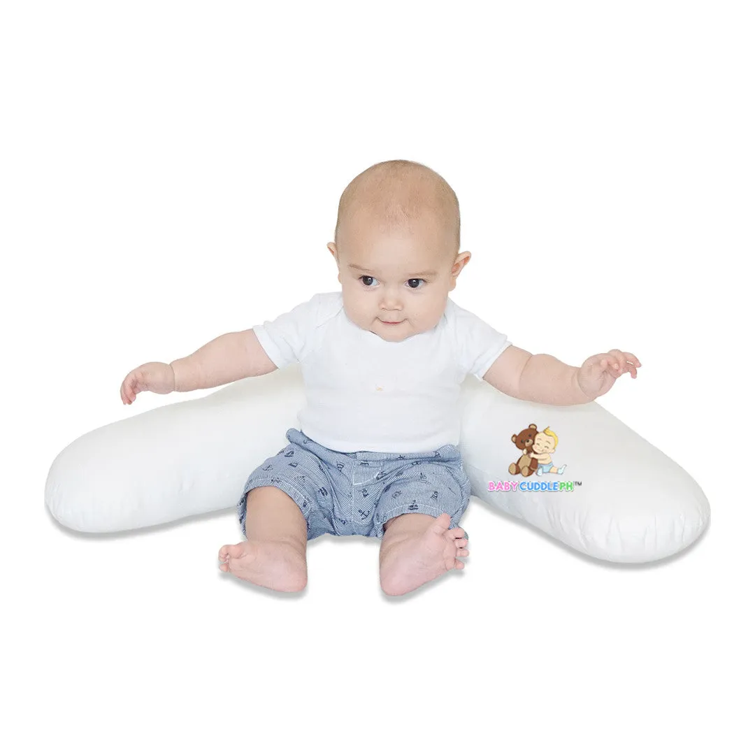 Babycuddle Nursing Pillow (Multi-use) - Flora in Light Pink