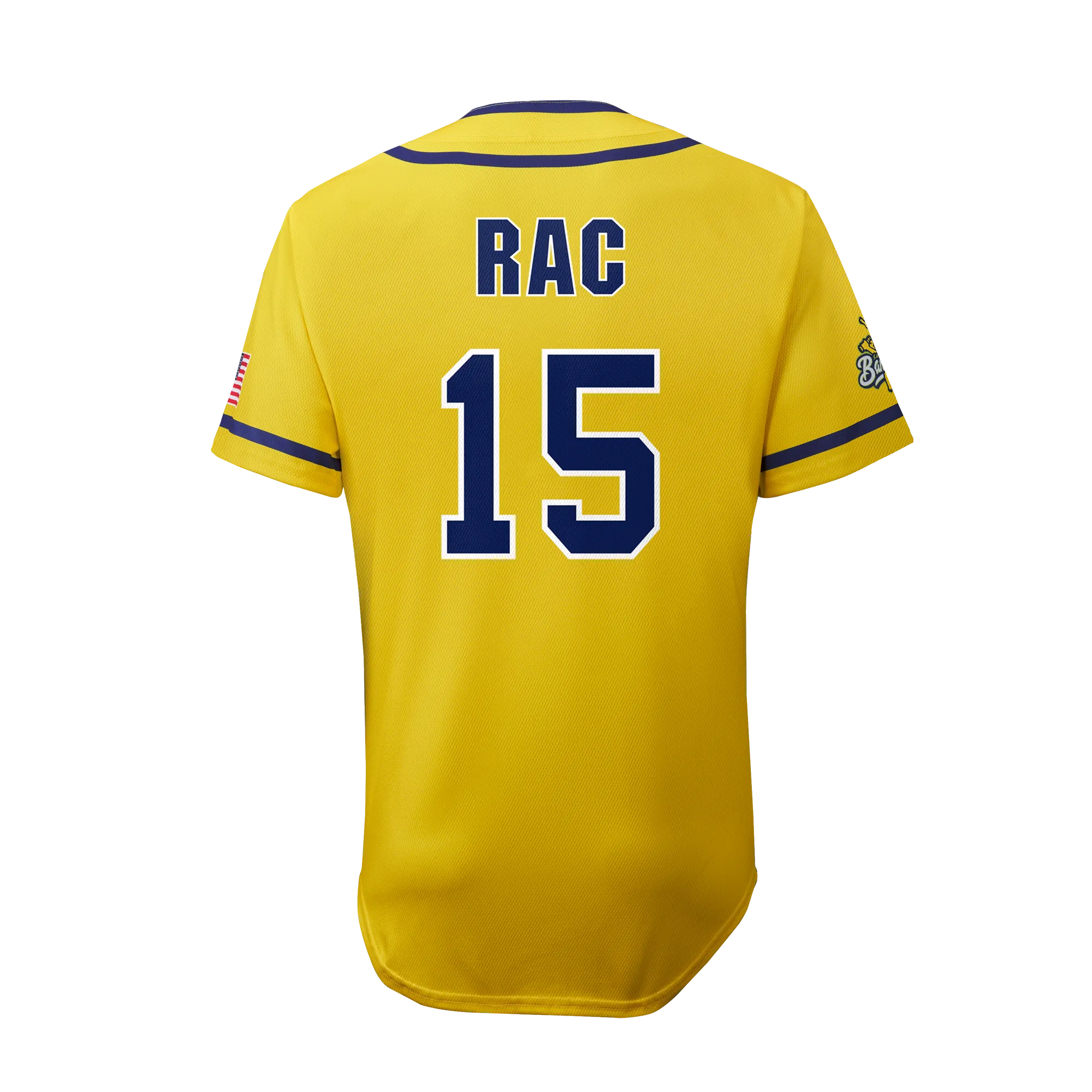 Bananas RAC #15 EvoShield Jersey - Yellow