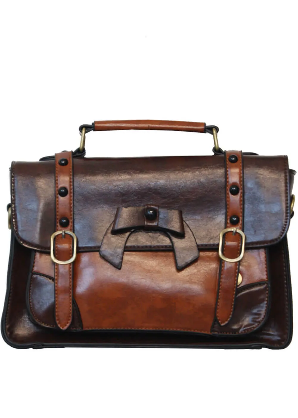 Banned Enola 40's Bag Dark Brown