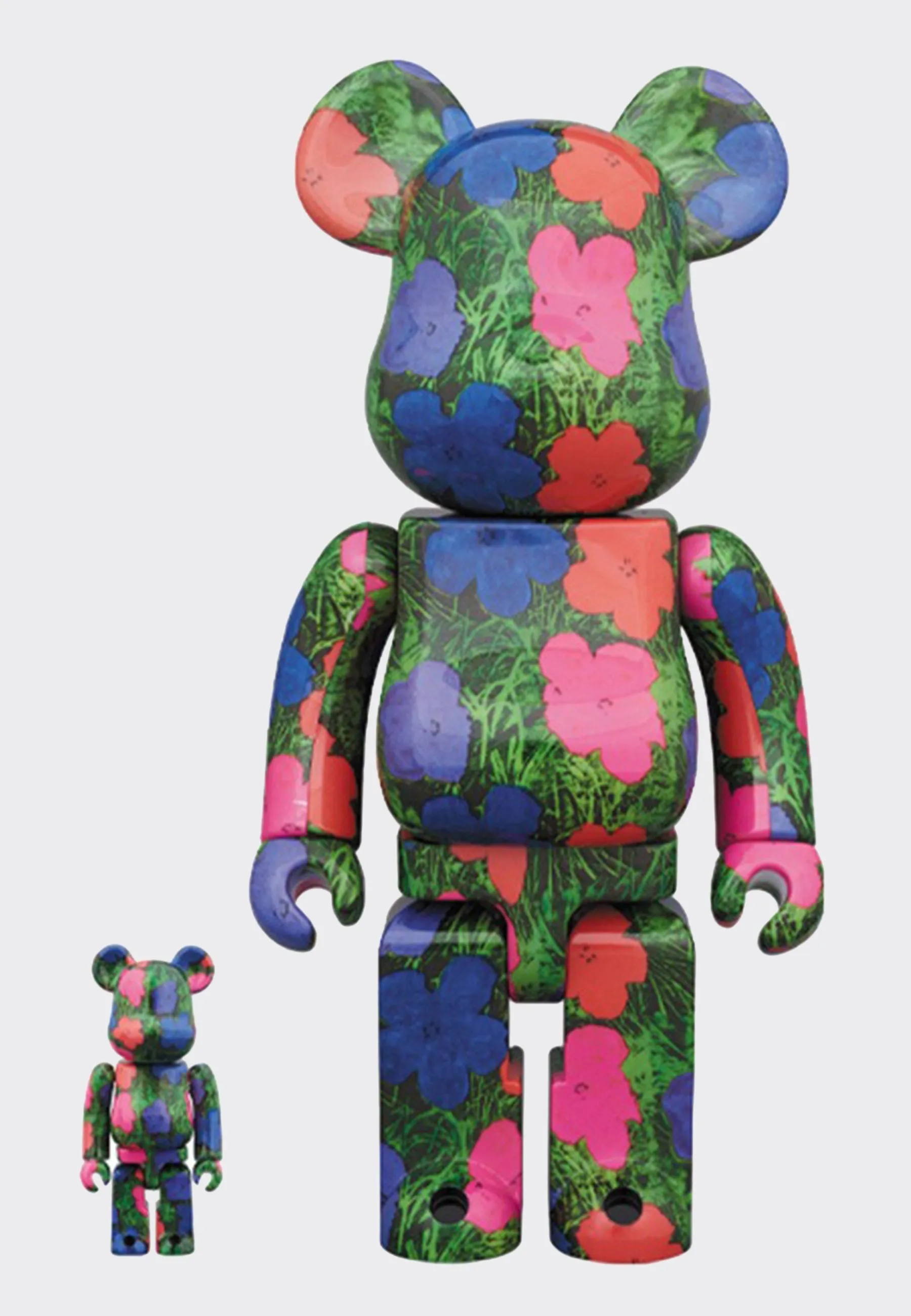 Be@rbrick Warhol Flower - 100%   400% set