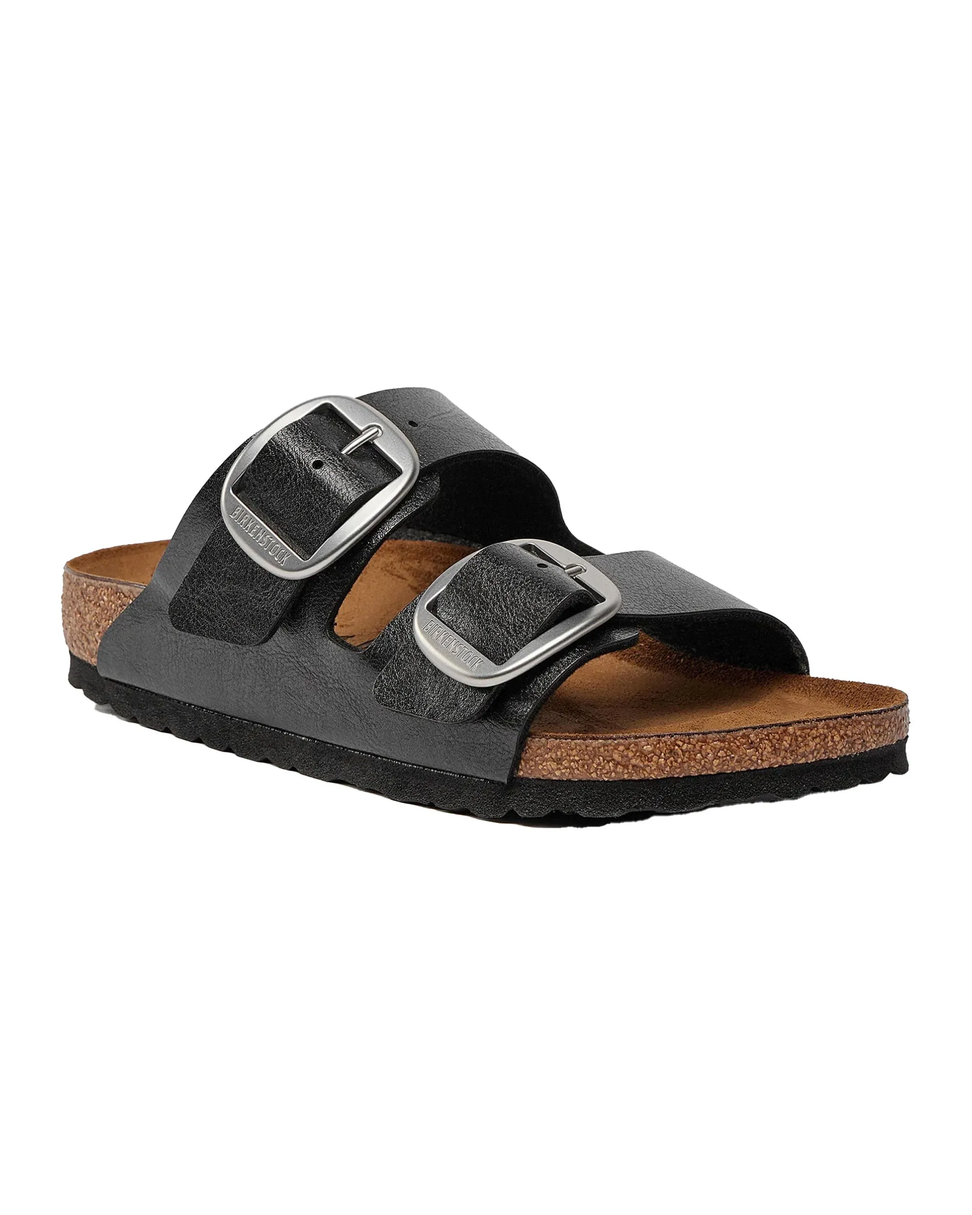 Birkenstock Arizona Big Buckle Nero Calzata Stretta