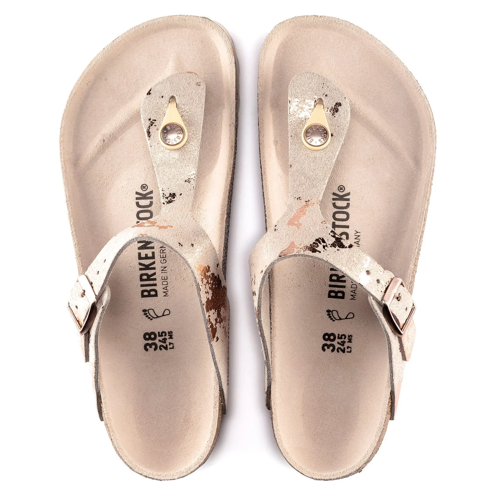 Birkenstock Gizeh Vintage Metallic