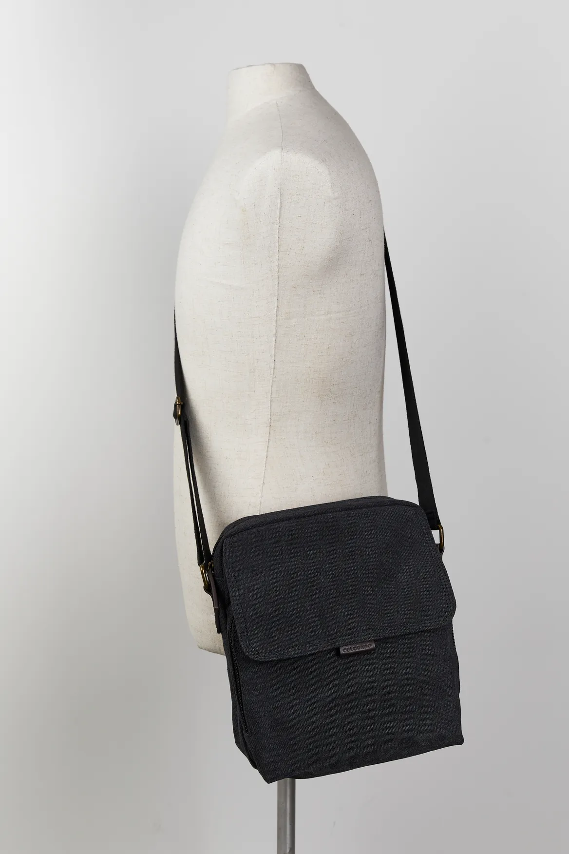 Blake Canvas/Lea Trim City Bag