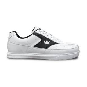 Brunswick Mens Renegade Black White Bowling Shoes