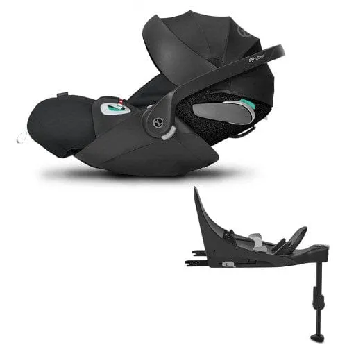 Bugaboo Fox 5, Cloud T Ultimate Travel System - Black/Midnight Black/Sunrise Red