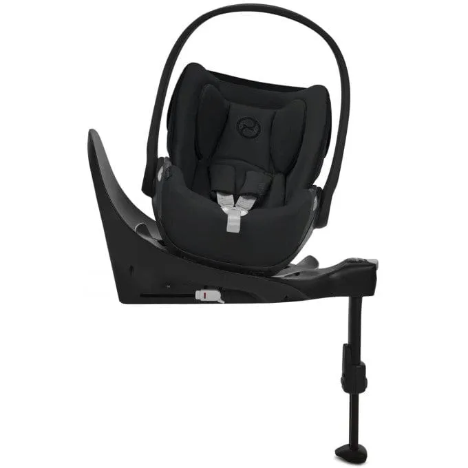 Bugaboo Fox 5, Cloud T Ultimate Travel System - Black/Midnight Black/Sunrise Red