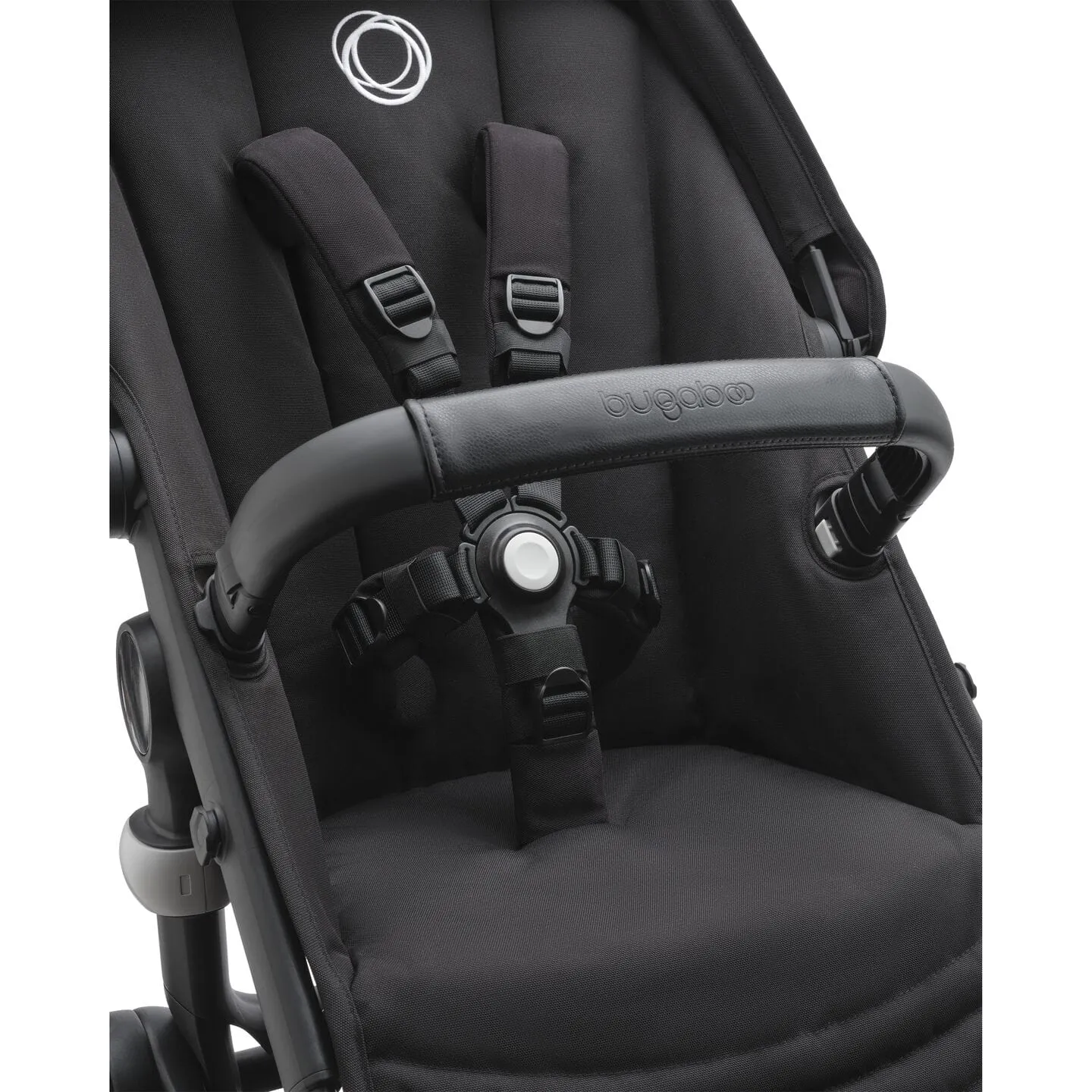 Bugaboo Fox 5, Nuna Turtle and Base Travel System - Black/Midnight Black/Midnight Black