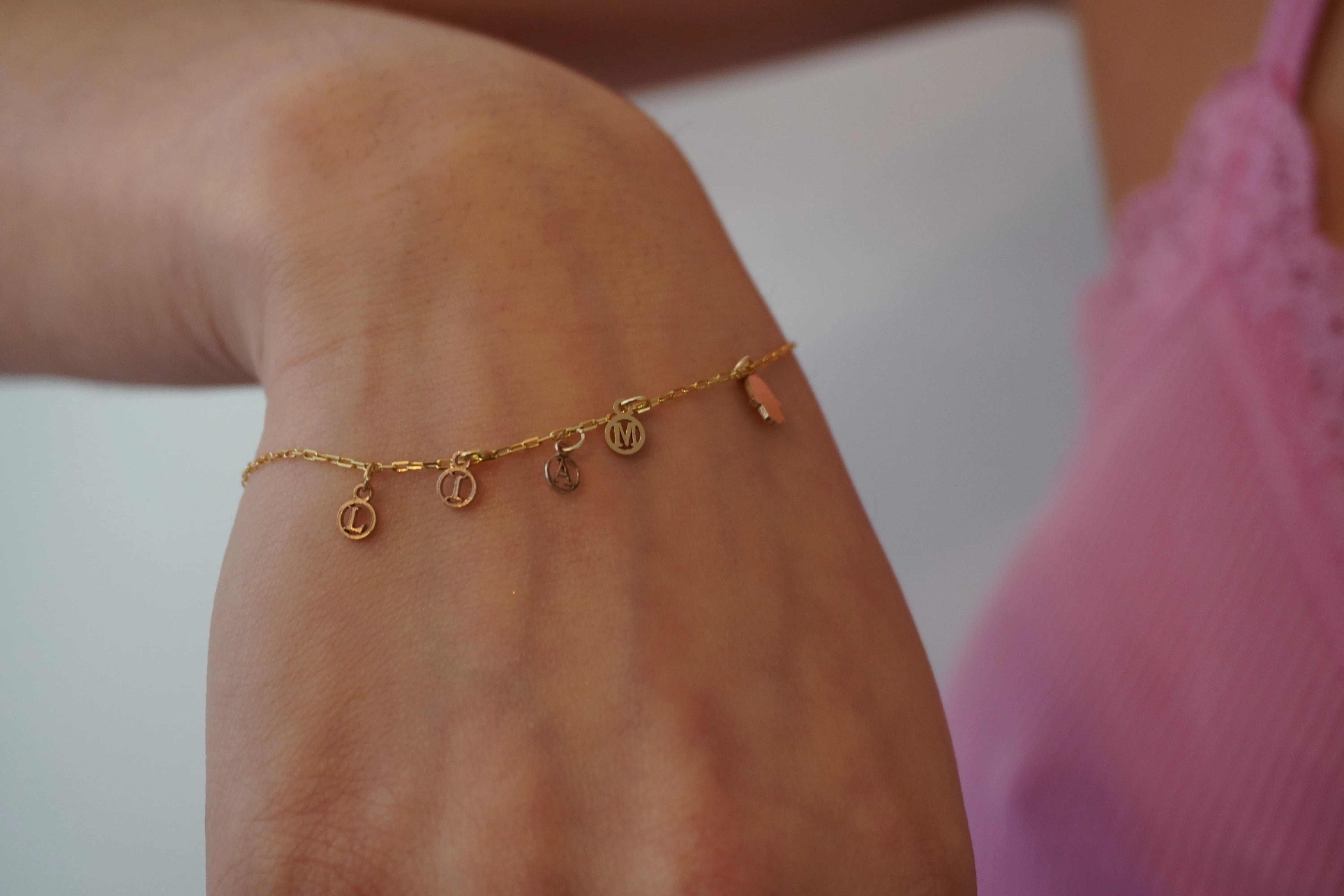 Build Your Own Seven Charm Bracelet | 10k Yellow Gold