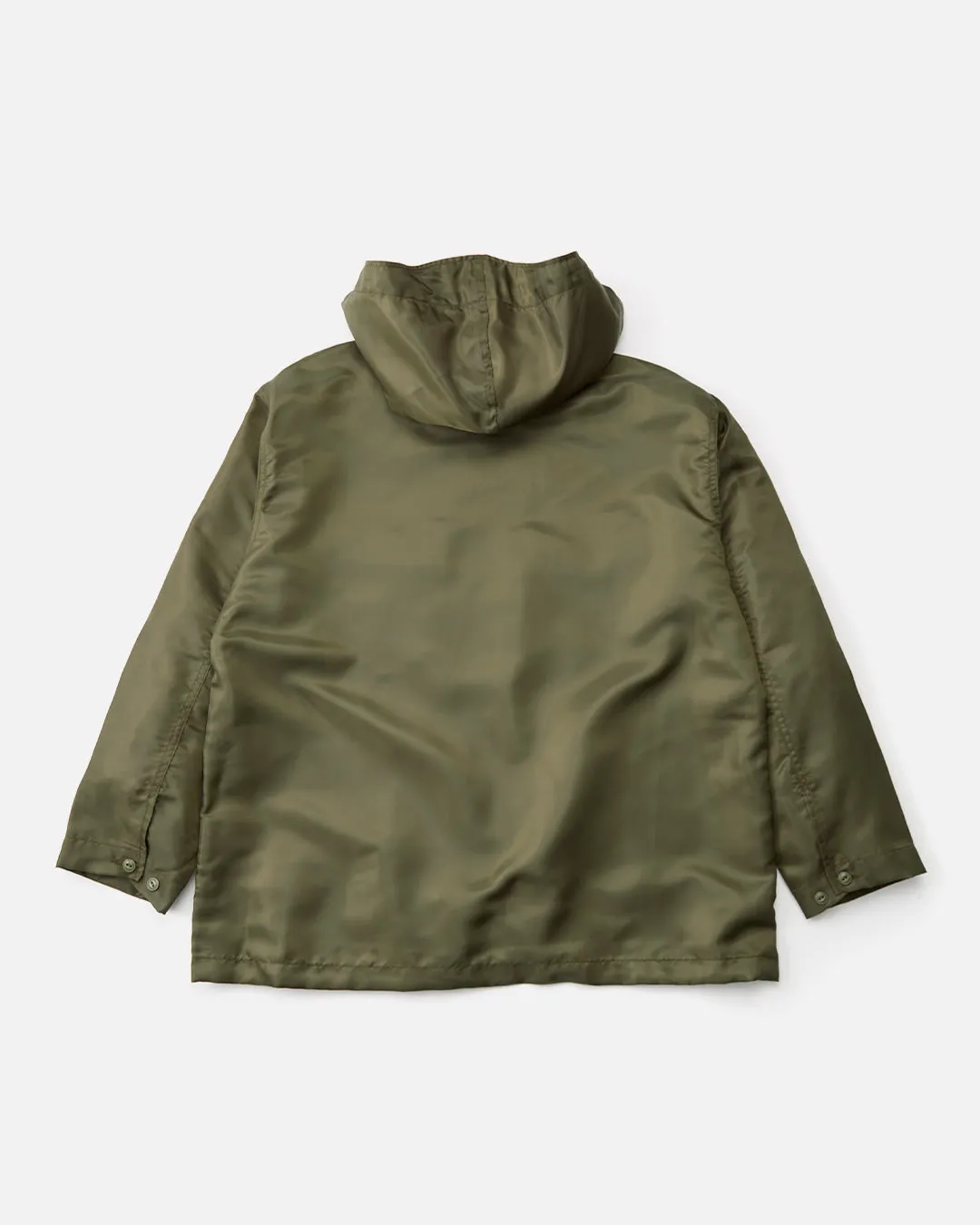 Cagoule Shirt - Olive Drab Polyester Pilot Twill