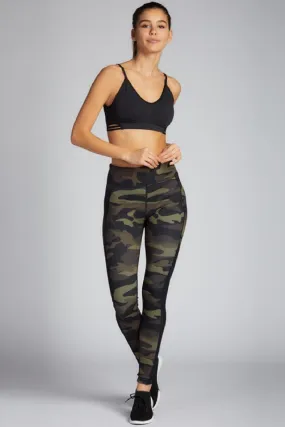 Camo Print Reversible Legging