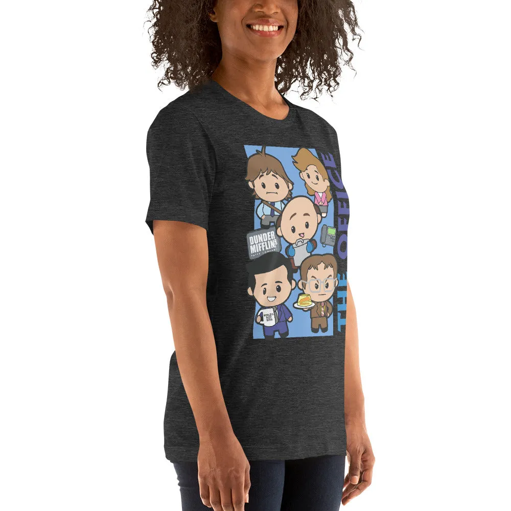 Cartoon Scranton Squad - Women's T-Shirt