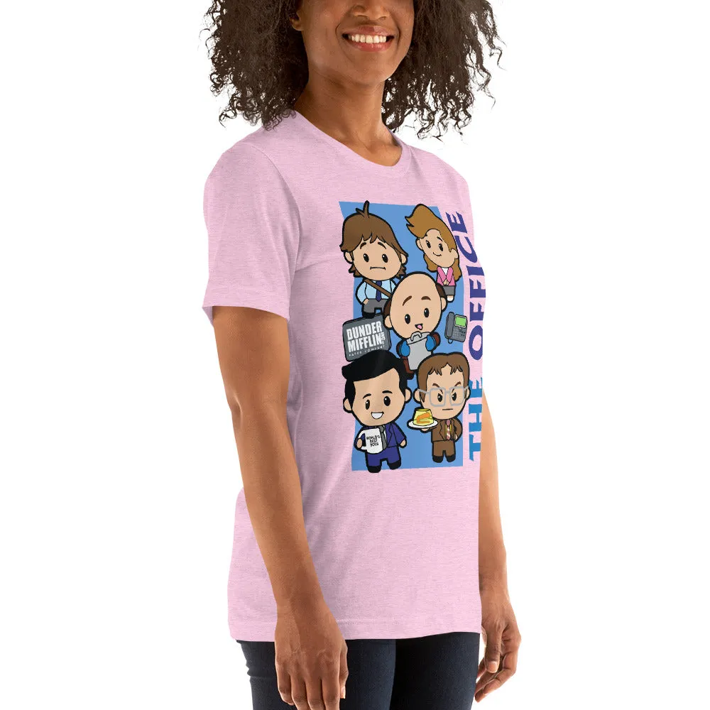 Cartoon Scranton Squad - Women's T-Shirt