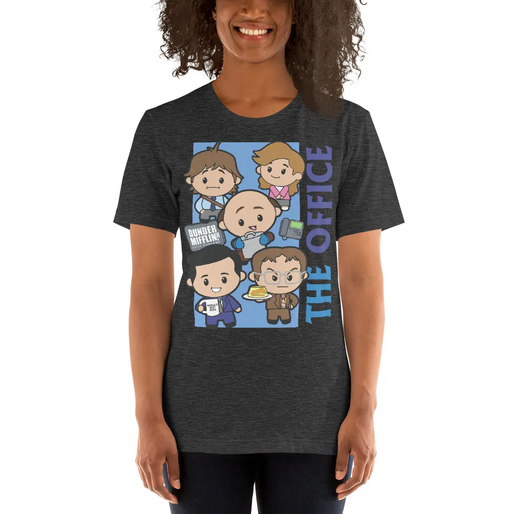 Cartoon Scranton Squad - Women's T-Shirt