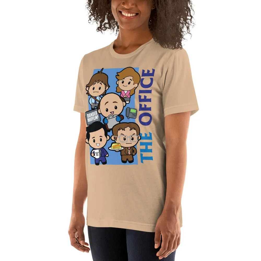 Cartoon Scranton Squad - Women's T-Shirt