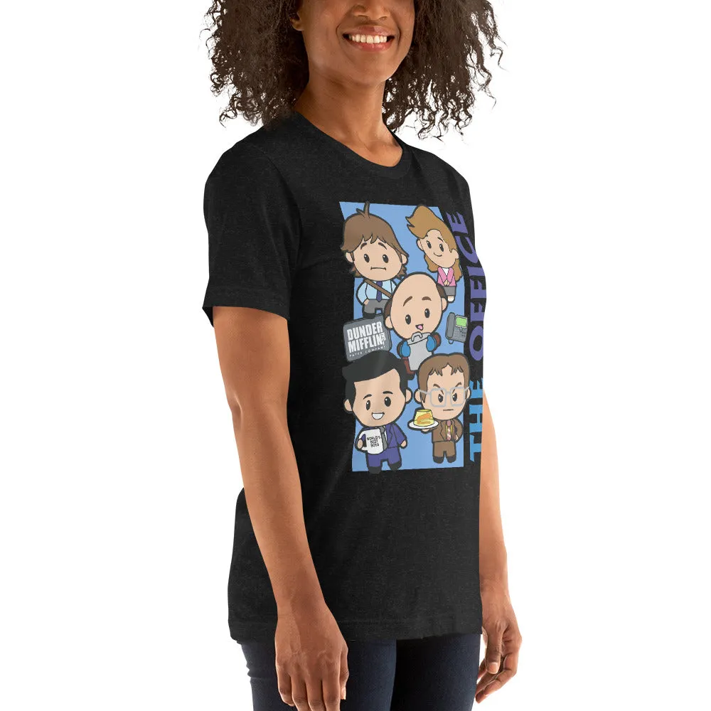 Cartoon Scranton Squad - Women's T-Shirt