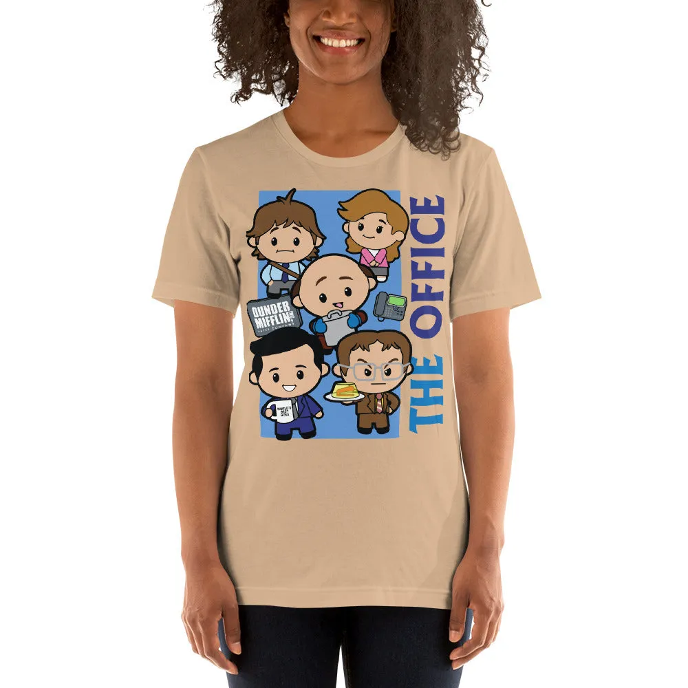 Cartoon Scranton Squad - Women's T-Shirt