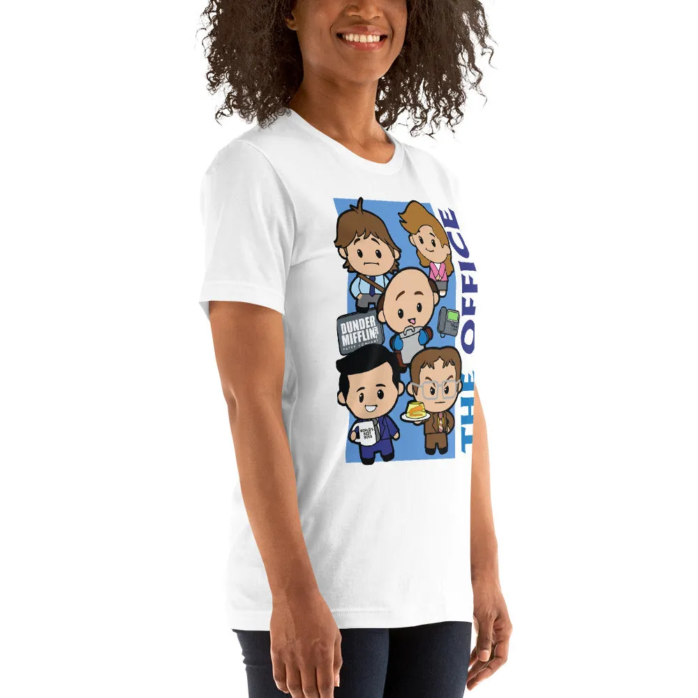 Cartoon Scranton Squad - Women's T-Shirt