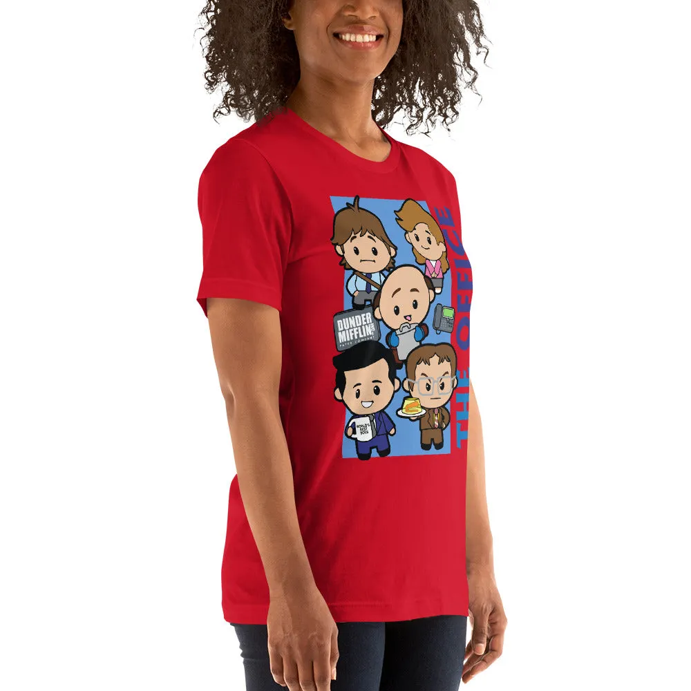 Cartoon Scranton Squad - Women's T-Shirt