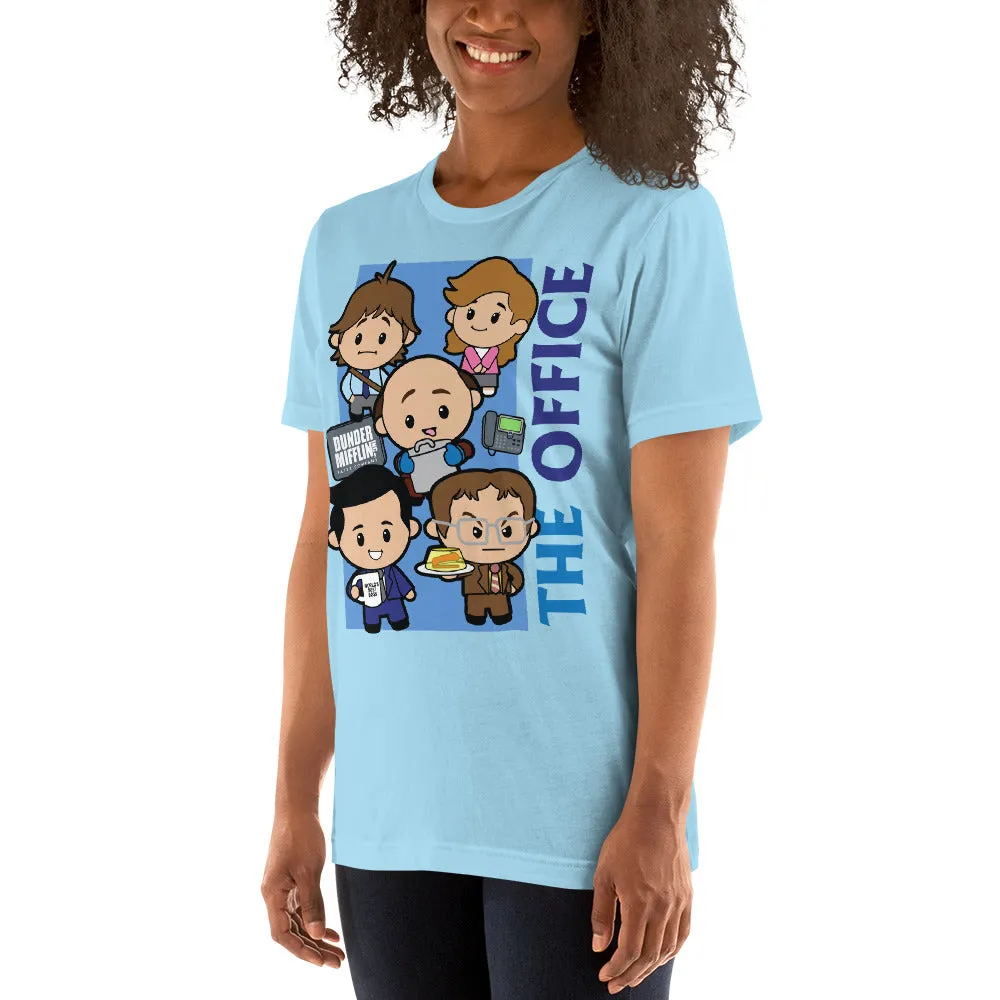 Cartoon Scranton Squad - Women's T-Shirt