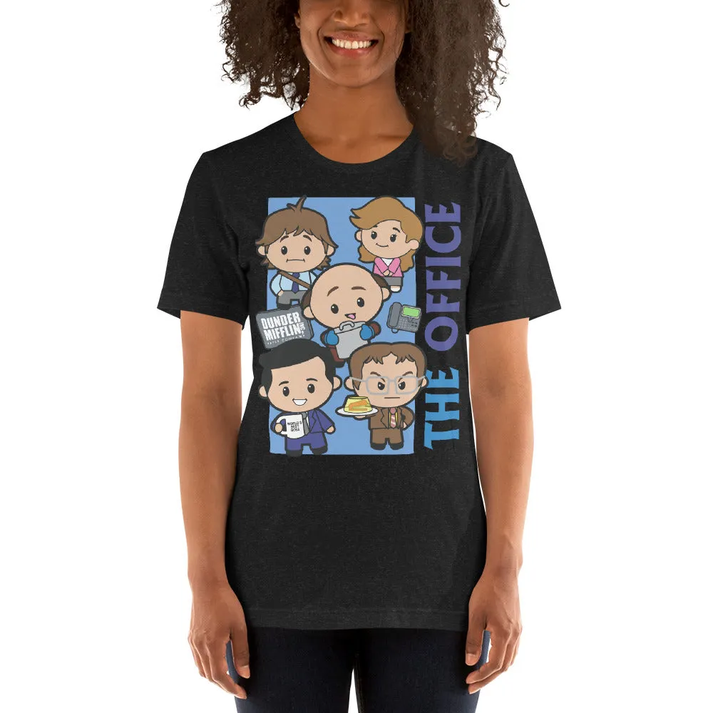 Cartoon Scranton Squad - Women's T-Shirt