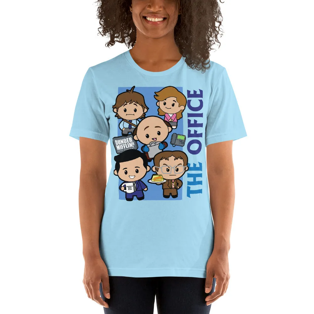 Cartoon Scranton Squad - Women's T-Shirt