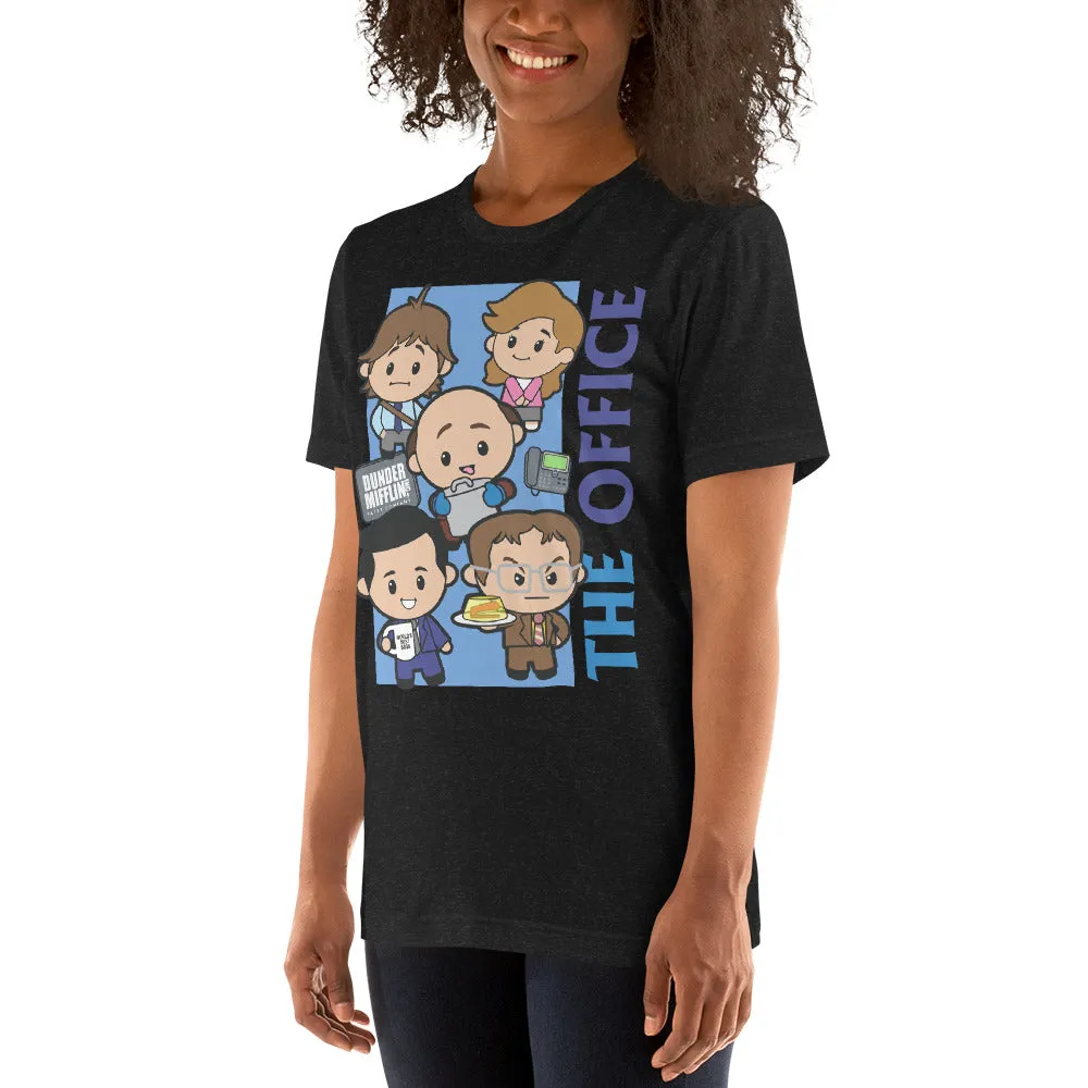 Cartoon Scranton Squad - Women's T-Shirt