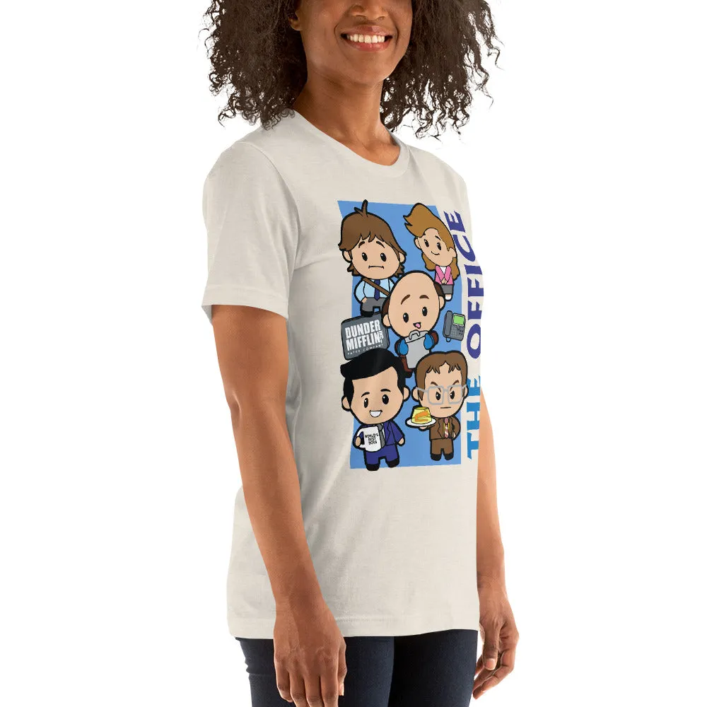 Cartoon Scranton Squad - Women's T-Shirt