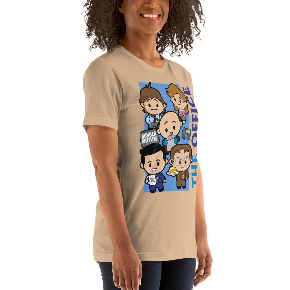 Cartoon Scranton Squad - Women's T-Shirt