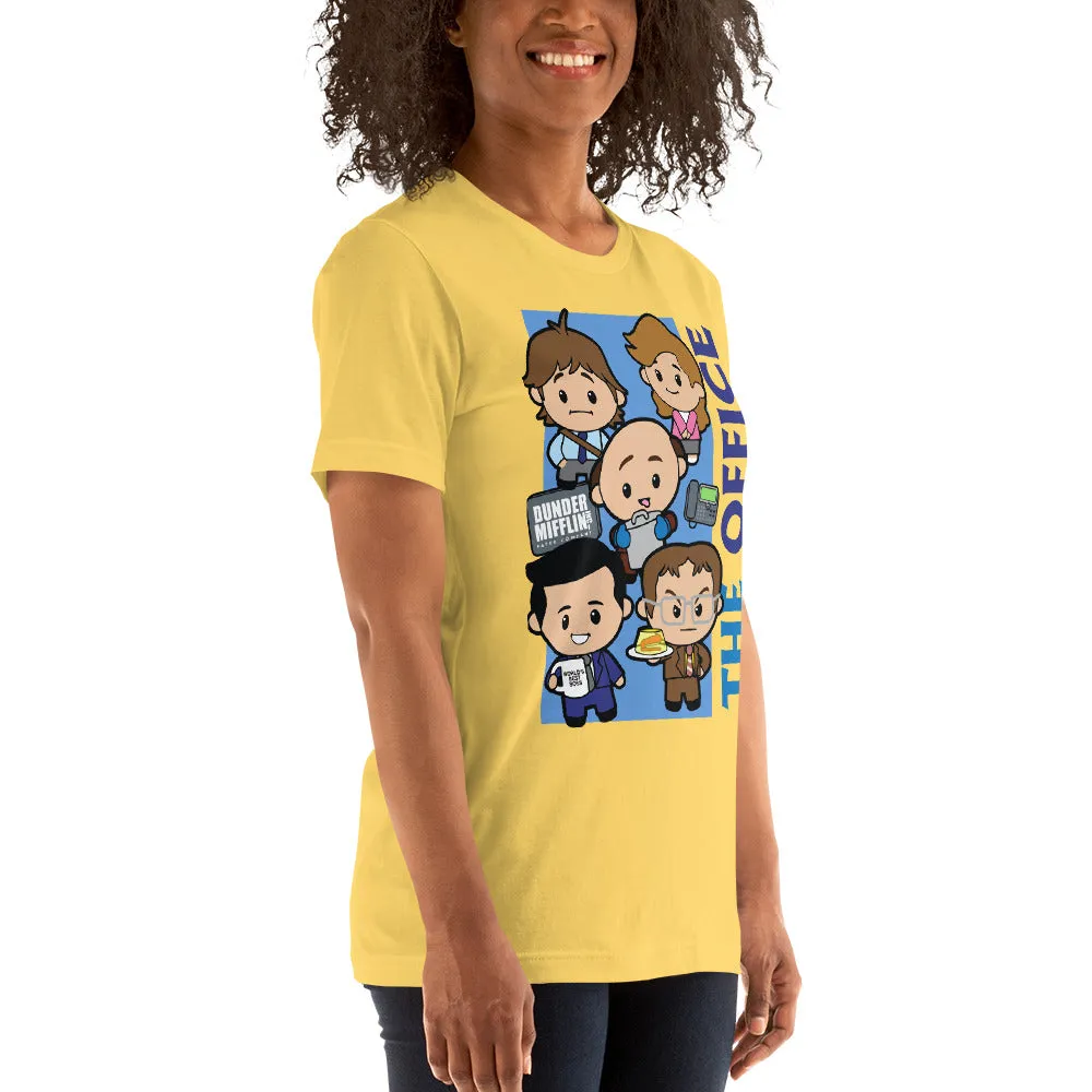 Cartoon Scranton Squad - Women's T-Shirt