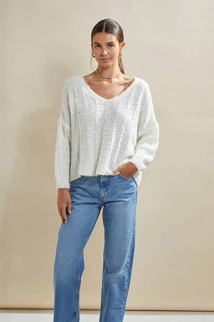 Charli - Christine Sweater - Ivory