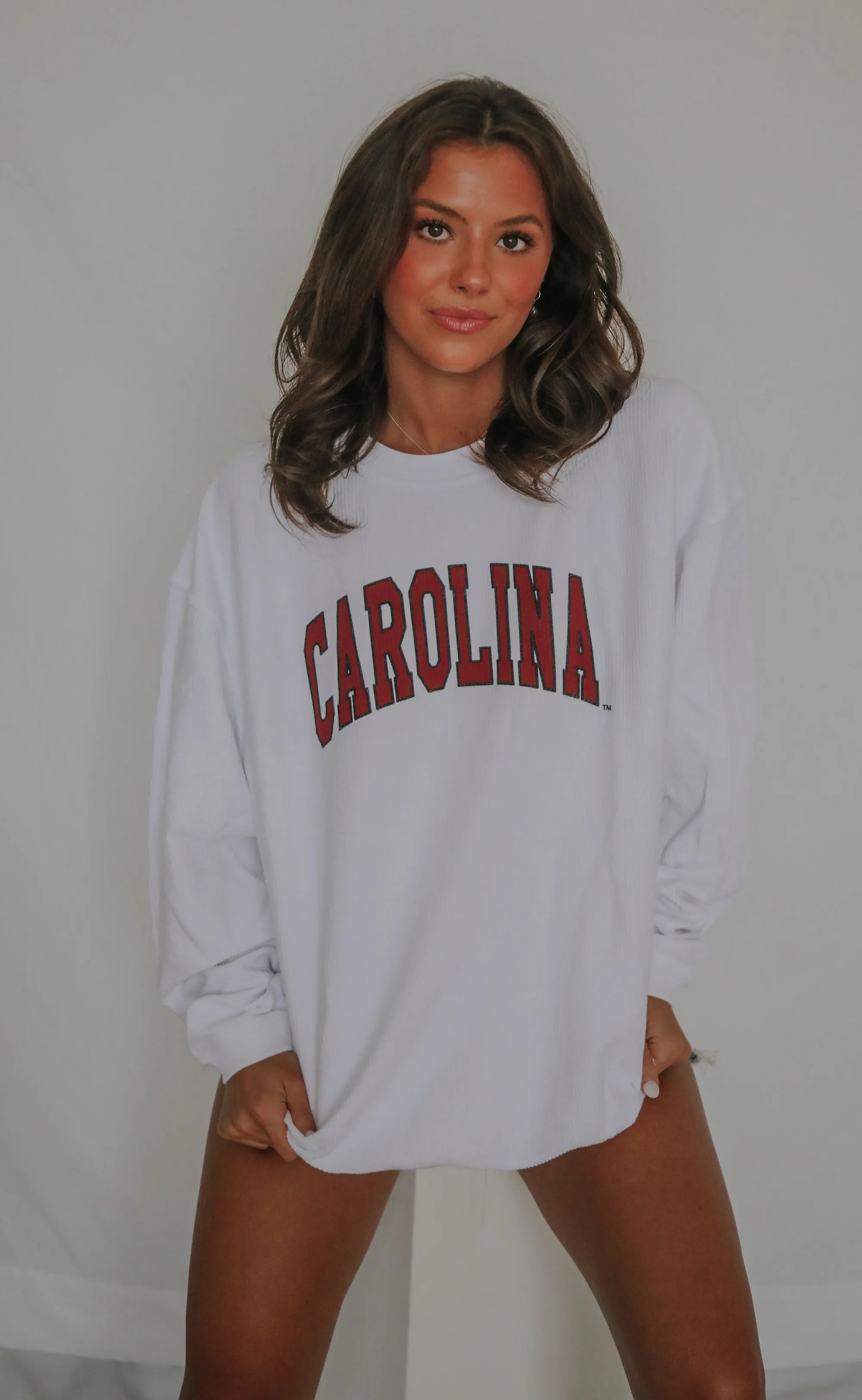 charlie southern: carolina corded sweatshirt