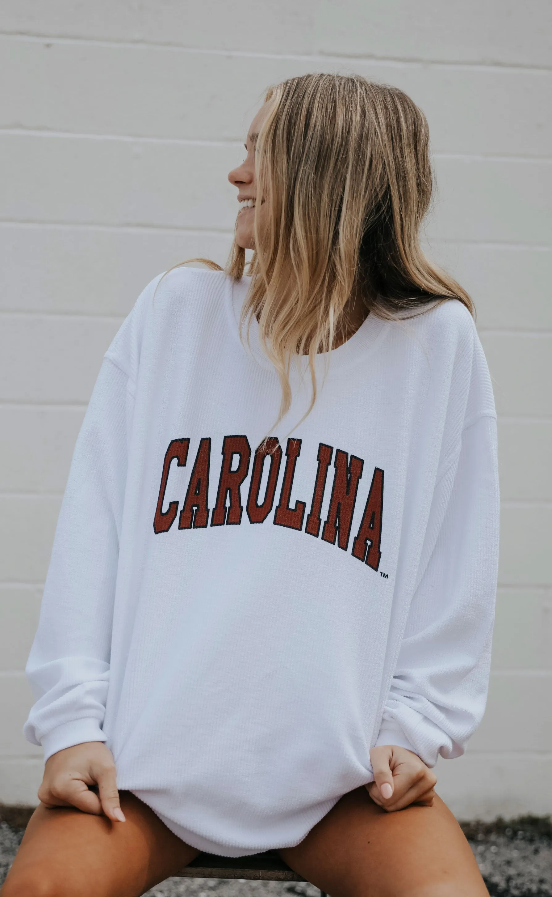 charlie southern: carolina corded sweatshirt