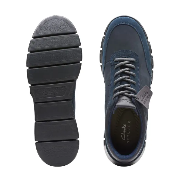 Clarks Men's Nature X One Navy Nubuck