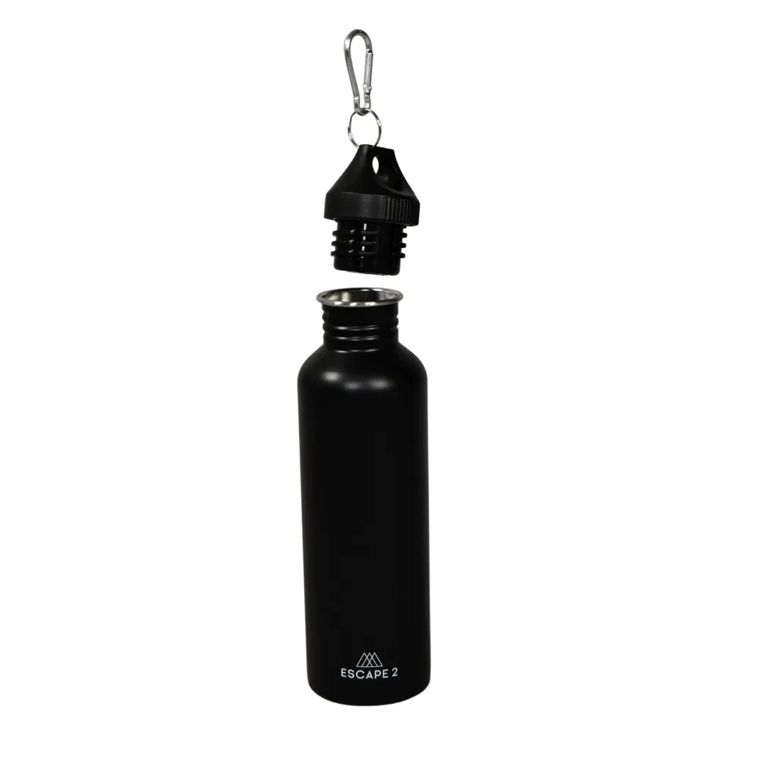 Classic WBottle 1L Black SS