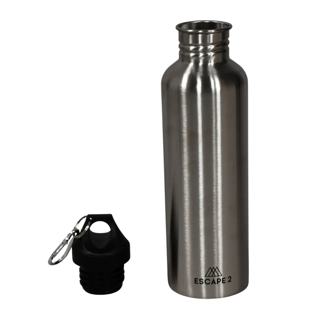 Classic WBottle 1L Black SS