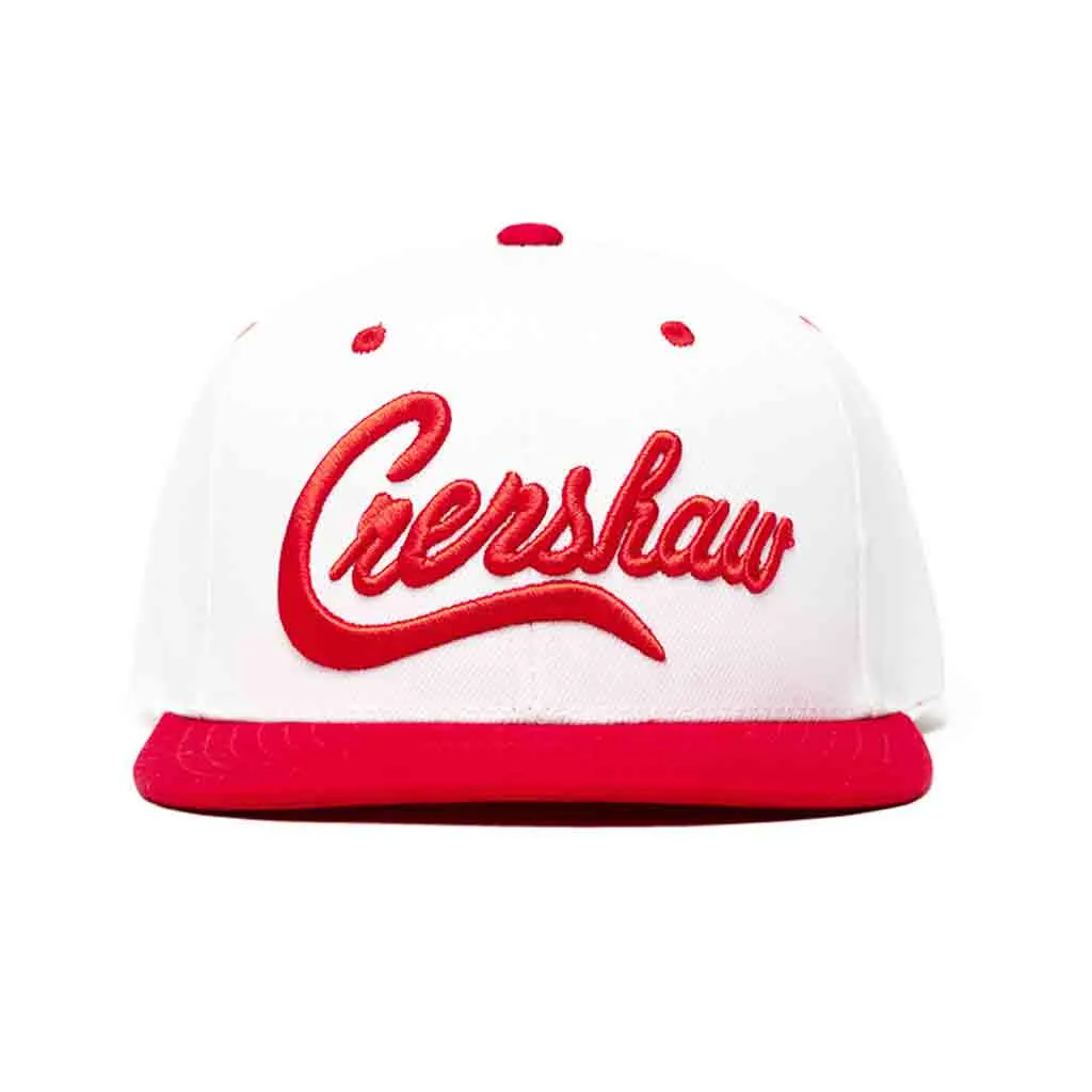 Crenshaw Limited Edition Snapback - White/Red [Two-Tone]