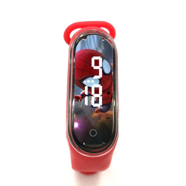 Disney Spider-Man Iron Man Luminous Children's Watch