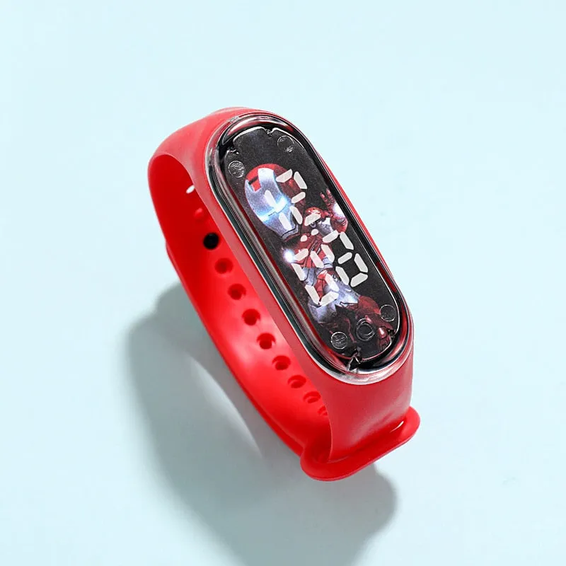 Disney Spider-Man Iron Man Luminous Children's Watch