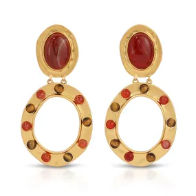 Elyse Doorknocker Earrings