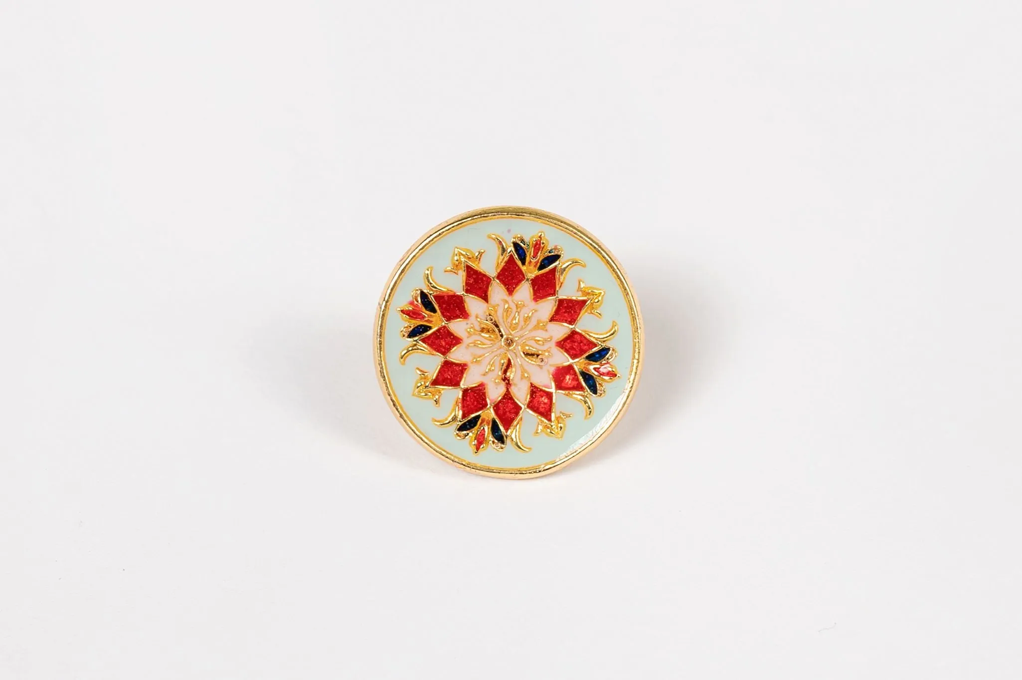 Enamel Guldasta Buttons