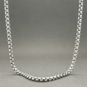 Estate David Yurman SS 3.6mm 36” Round Box Chain